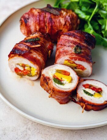 Kuracie involtini v teplovzdušnej fritéze