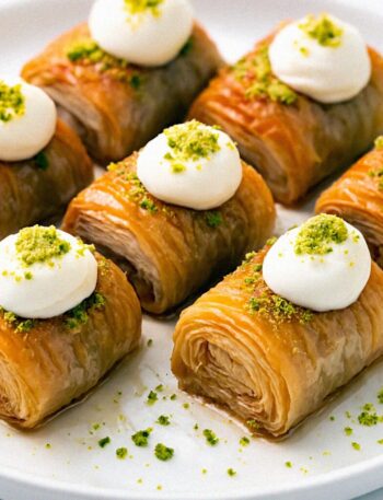 Vyprážaná baklava v teplovzdušnej fritéze