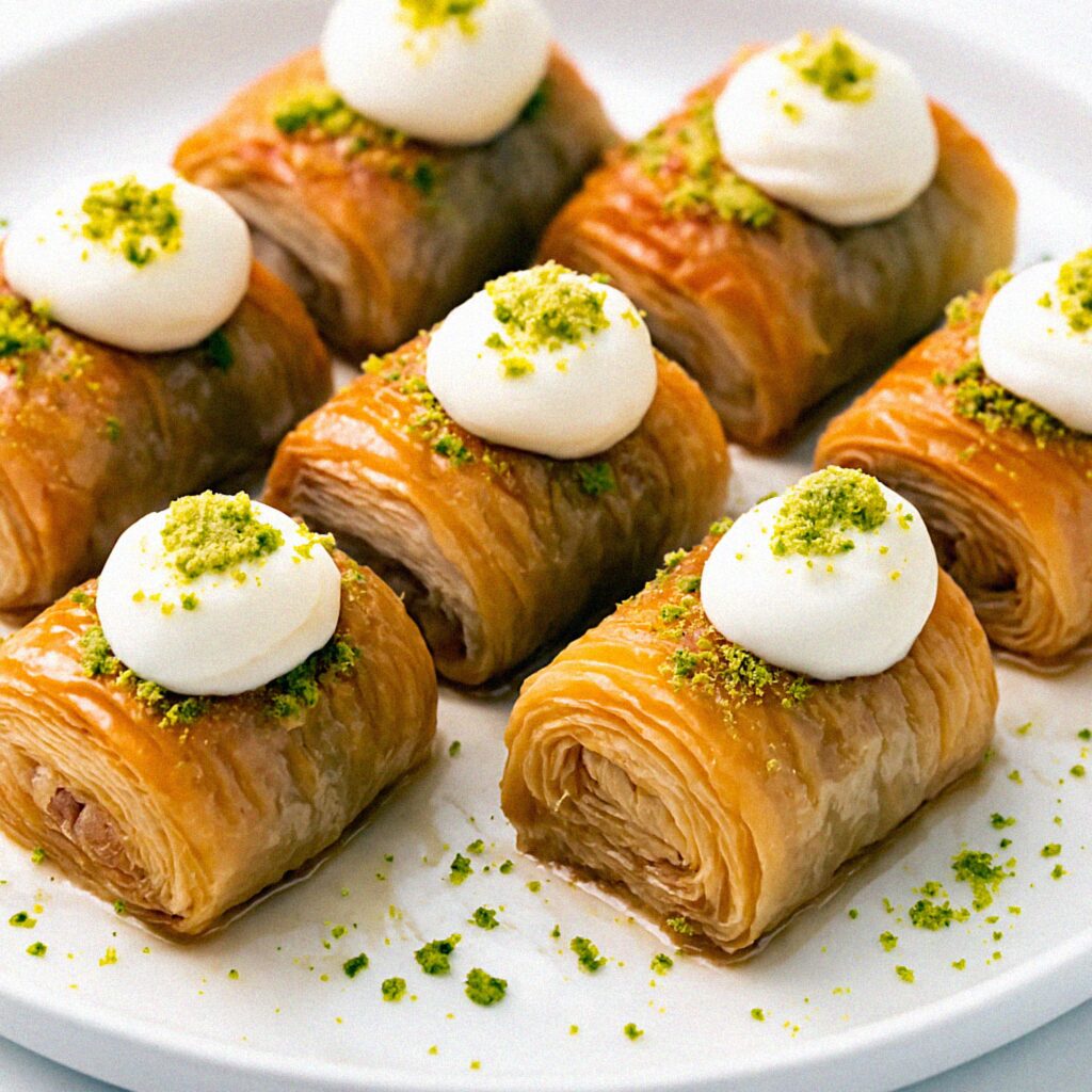 Vyprážaná baklava v teplovzdušnej fritéze