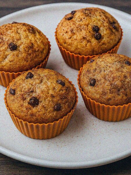 Banánové muffiny v teplovzdušnej fritéze