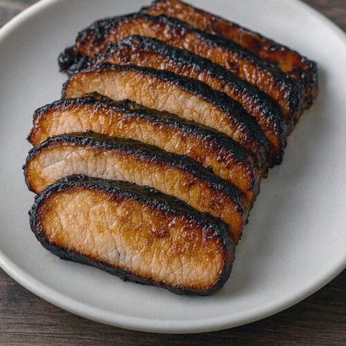 bravcova pecienka s medovou polevou