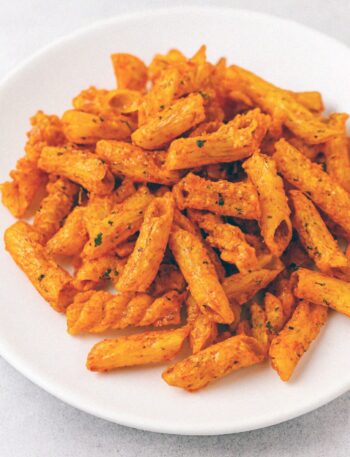 “Chrumky” z cestovín v teplovzdušnej fritéze