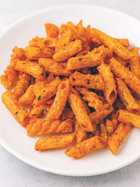 “Chrumky” z cestovín v teplovzdušnej fritéze