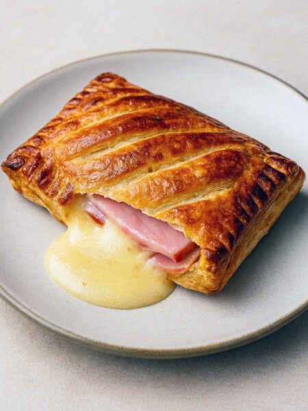 Chrumkavé taštičky so šunkou a syrom v teplovzdušnej fritéze