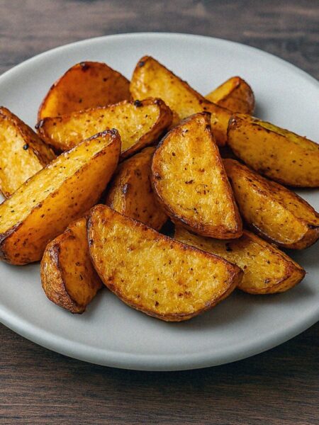 Chrumkavé zemiakové štvrtinky