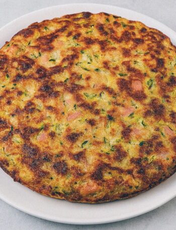 Obrovská cuketová placka v teplovzdušnej fritéze