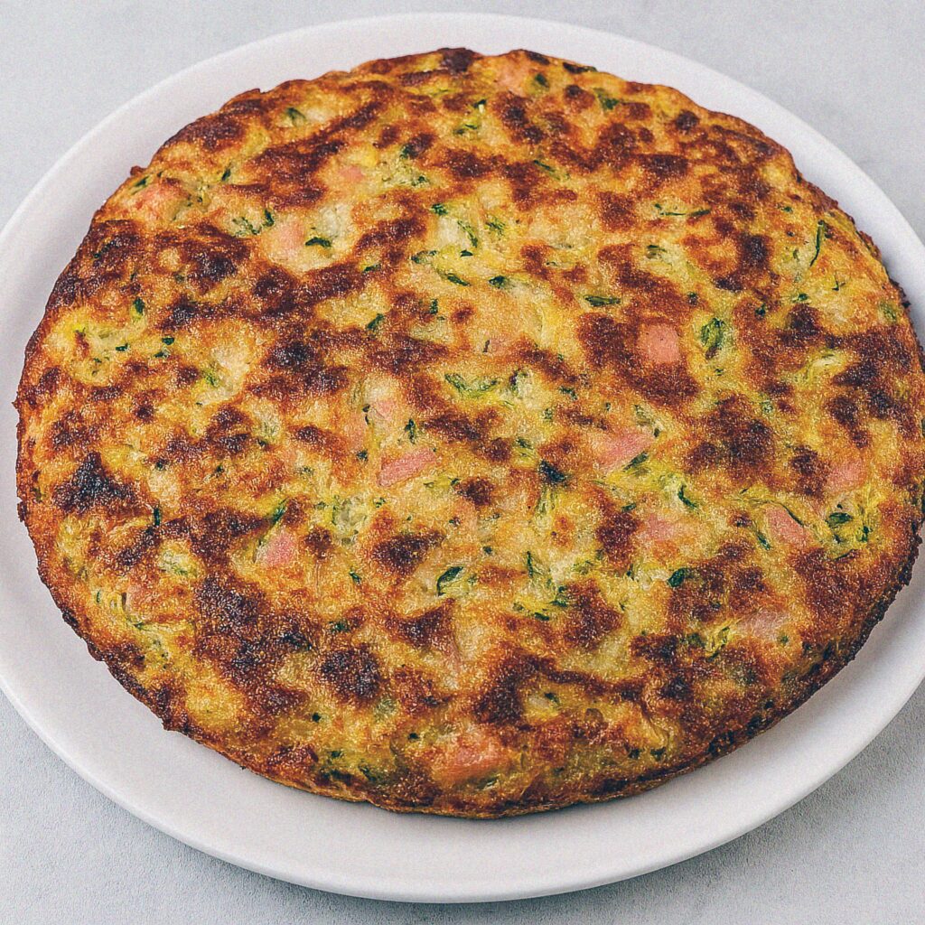 Obrovská cuketová placka v teplovzdušnej fritéze