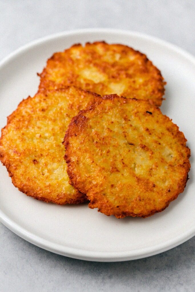 Indické zemiakové placky (Sabudana vada) v teplovzdušnej fritéze