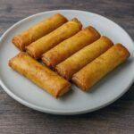 Chrumkavé jarné závitky v teplovzdušnej fritéze