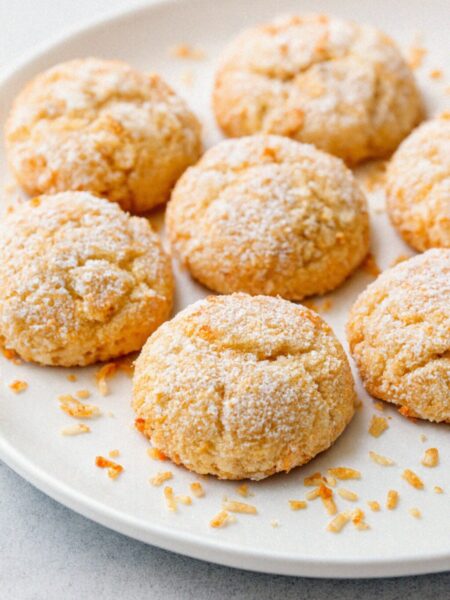 Kokosové sušienky v teplovzdušnej fritźe