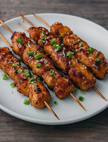 Kórejské BBQ Satay v teplovzdušnej fritéze