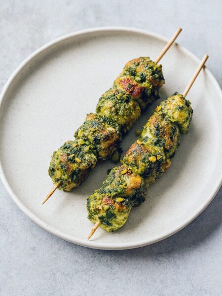 Kuracie špízy s pestom v teplovzduśnej fritéze