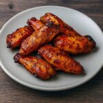 Marinované kuracie krídelká v teplovzdušnej fritéze