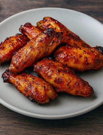 Marinované kuracie krídelká v teplovzdušnej fritéze