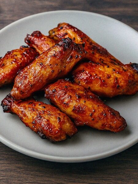 Marinované kuracie krídelká v teplovzdušnej fritéze