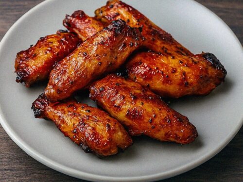 Marinované kuracie krídelká v teplovzdušnej fritéze