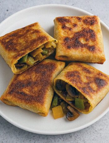 Chrumkavé zeleninové msemmen v teplovzdušnej fritéze