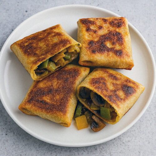 Chrumkavé zeleninové msemmen v teplovzdušnej fritéze