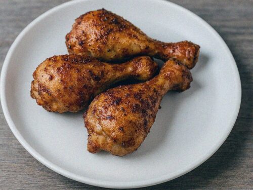 Pečené kuracie stehná v teplovzdušnej fritéze