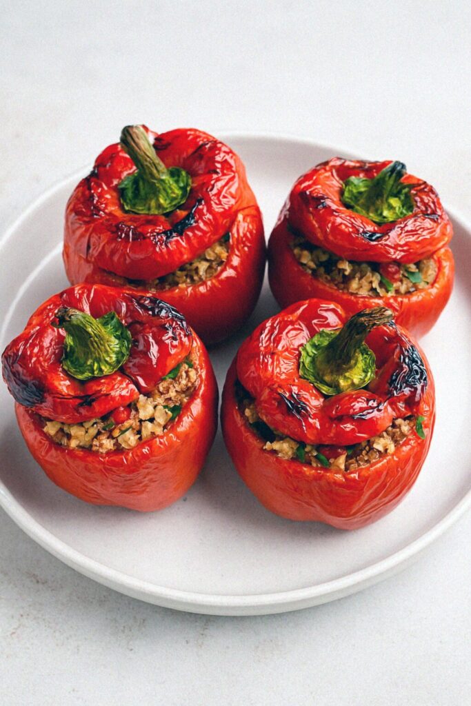 Plnené papriky v teplovzdušnej fritéze