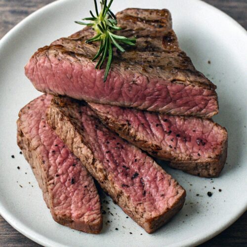 Bylinkové steaky v teplovzdušnej fritéze