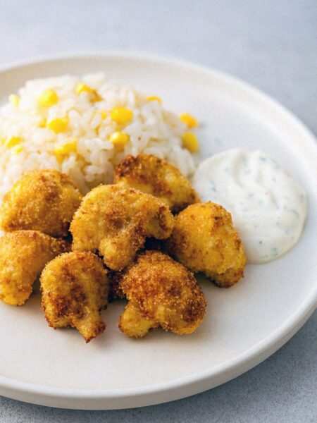 Vyprážaný karfiol v teplovzdušnej fritéze