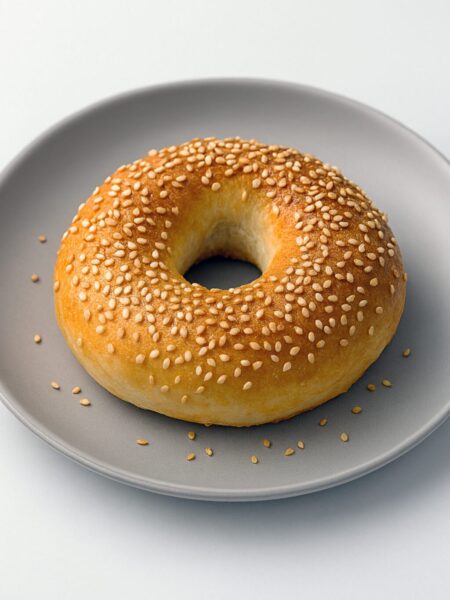Rýchly bagel v teplovzdušnej fritéze
