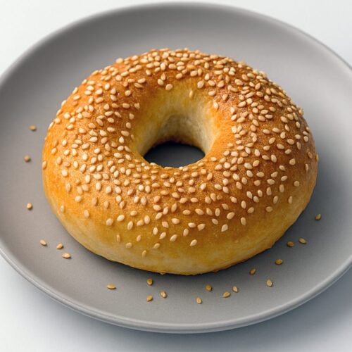 Rýchly bagel v teplovzdušnej fritéze