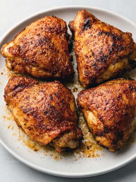 Vykostené kuracie stehná s chrumkavou kožičkou v teplovzdušnej fritéze