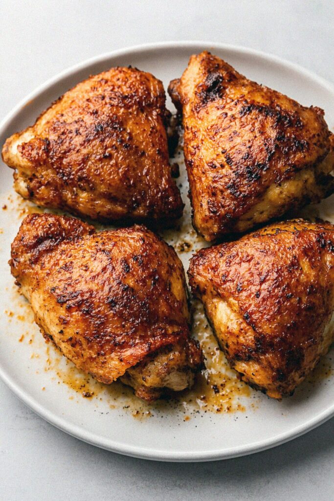 Vykostené kuracie stehná s chrumkavou kožičkou v teplovzdušnej fritéze