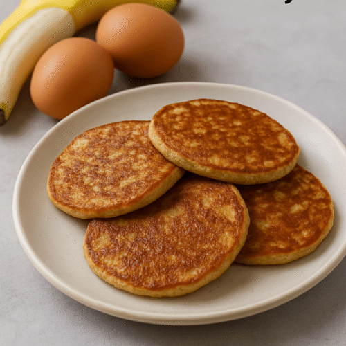 Banánovo-vajíčkové lievance do fritézy