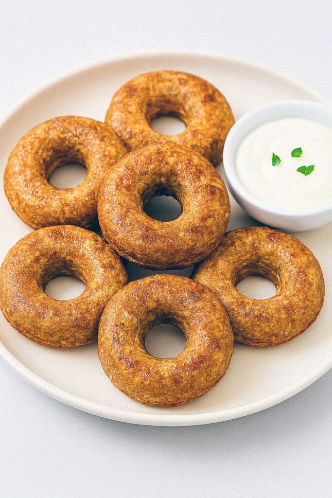 Banánové donuty bez múky v teplovzdušnej fritéze