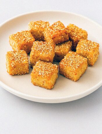 Tofu kocky v sezamovej kruste