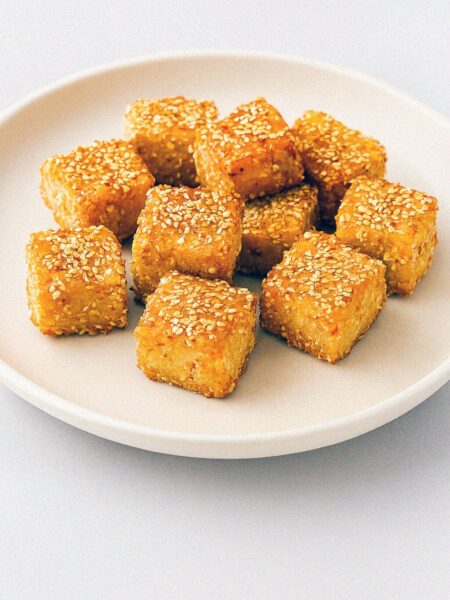 Tofu kocky v sezamovej kruste