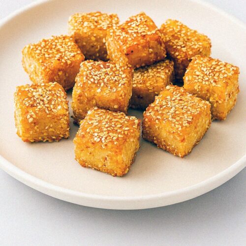Tofu kocky v sezamovej kruste