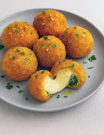 Chrumkavé syrové guľky