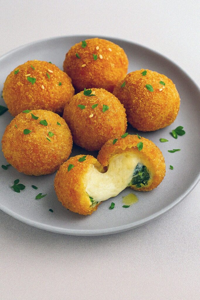 Chrumkavé syrové guľky