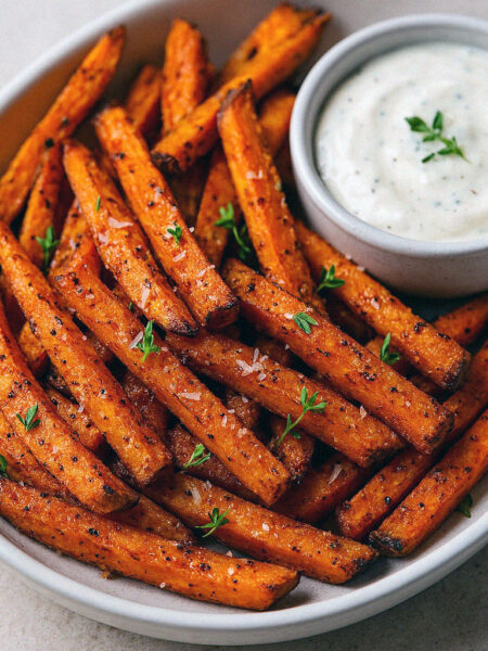 batatove hranolky z teplovzdusnej fritezy