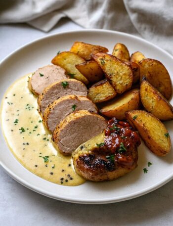 bravcova panenka s horcicovou omackou