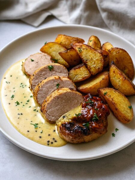 bravcova panenka s horcicovou omackou