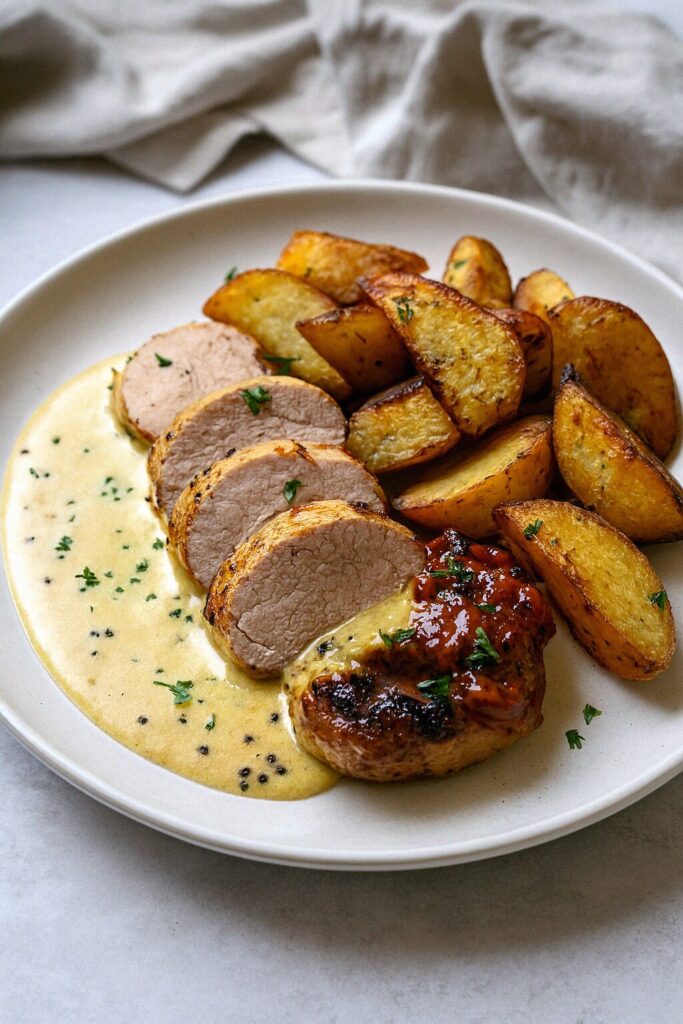 bravcova panenka s horcicovou omackou