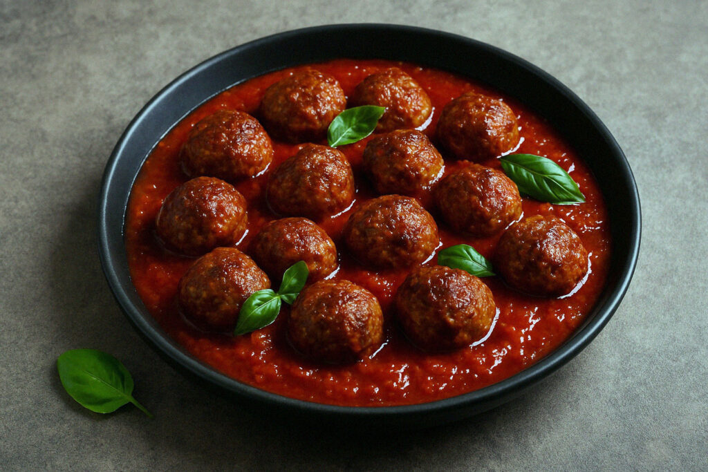 hovadzie gulky s paradajkovou omackou