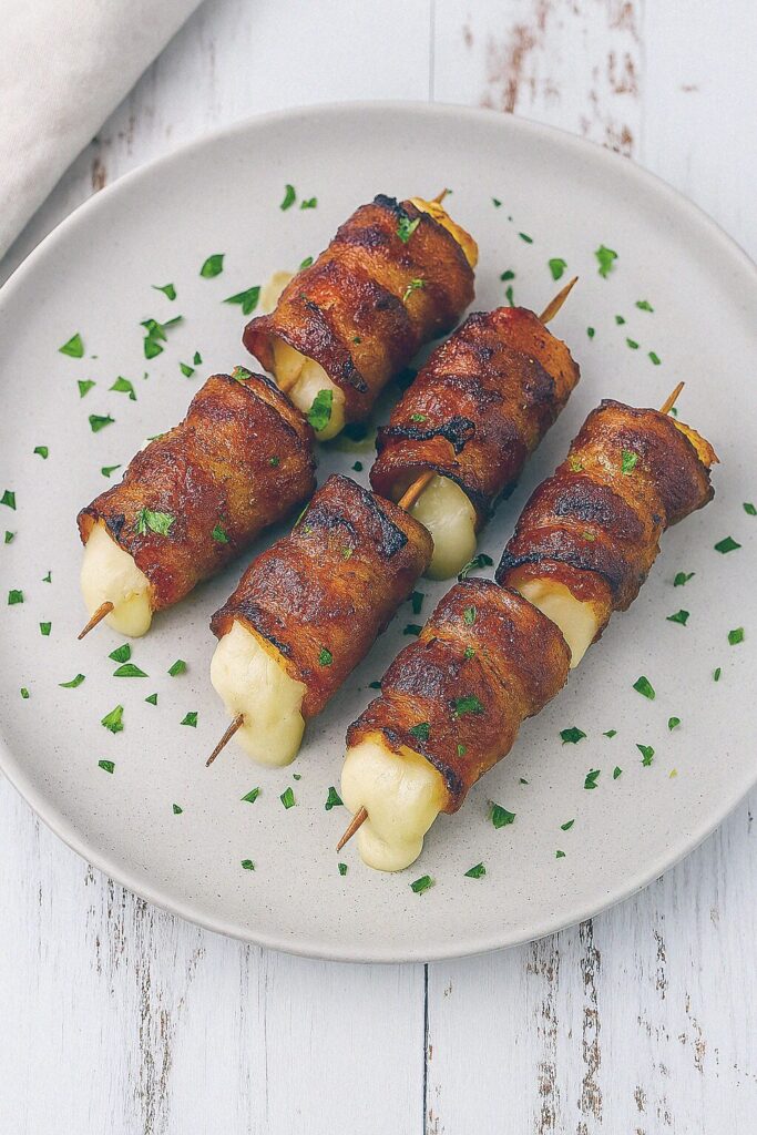 slaninove rolky so syrom