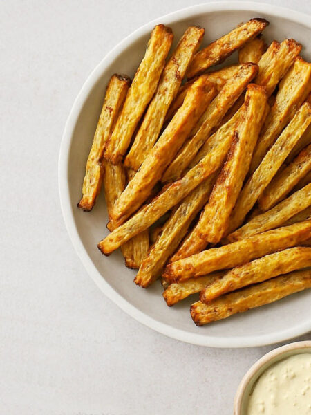 Zelerové hranolky z teplovzdušnej fritézy