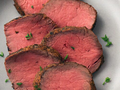 hovadzie kare v teplovzdusnej friteze