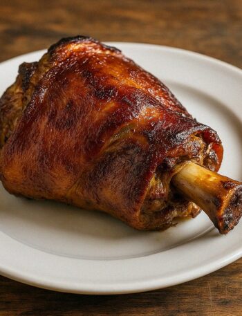 pecene koleno v teplovzdusnej friteze