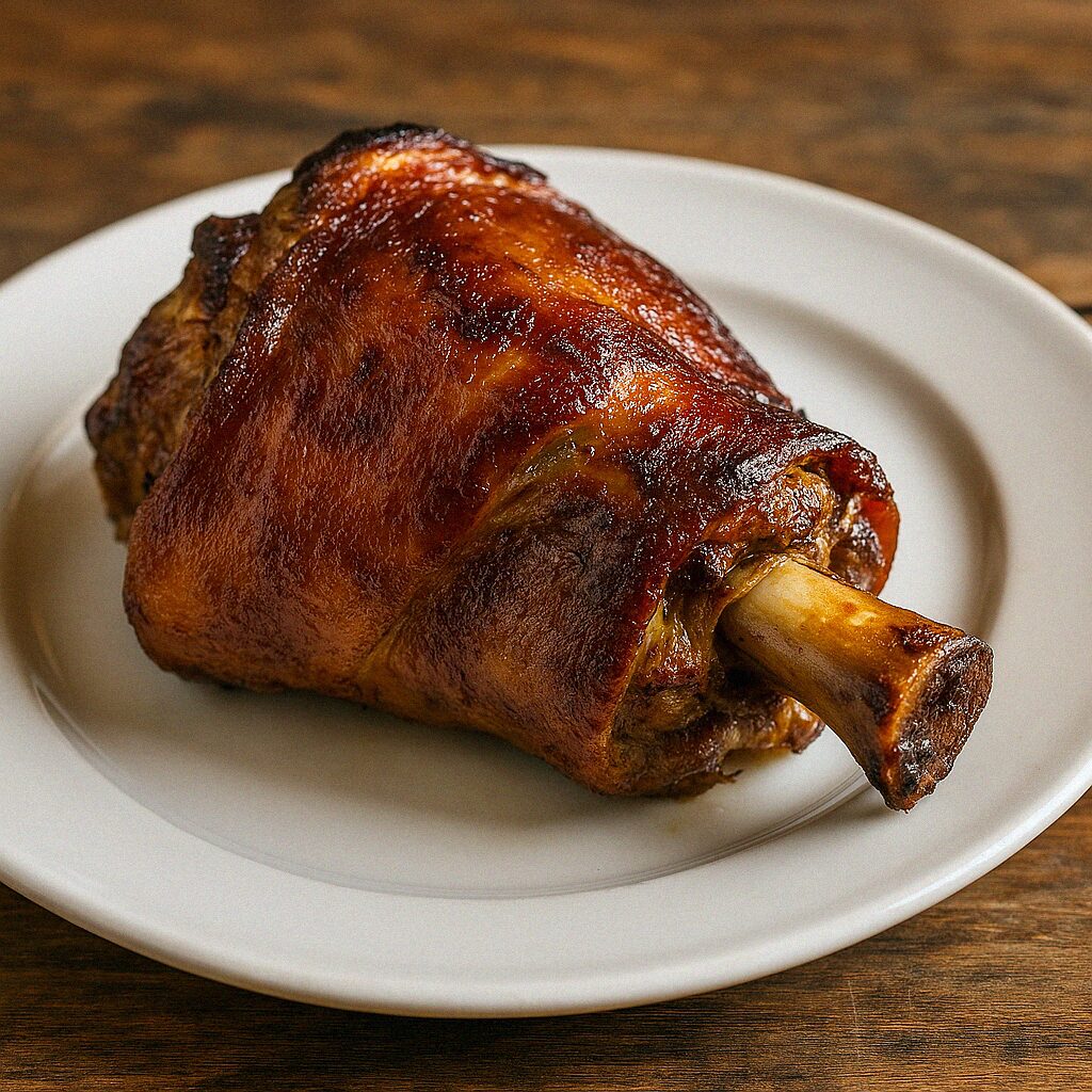 pecene koleno v teplovzdusnej friteze