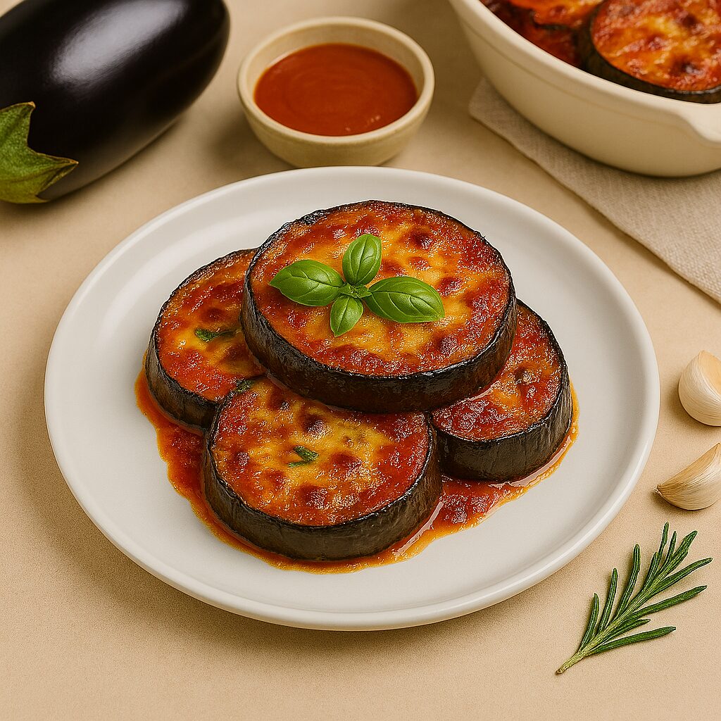 Zapekaný baklažán v teplovzdušnej fritéze