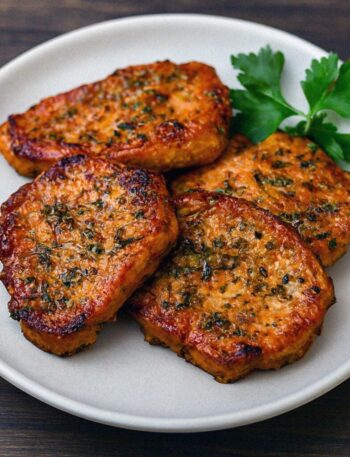 bravcova kotleta s cesnakovym masolom