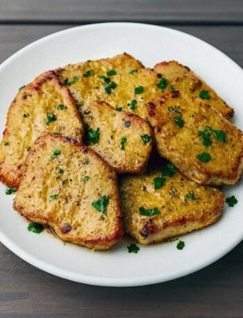 Bravčové minutky s horčicou v teplovzdušnej fritéze / rúre